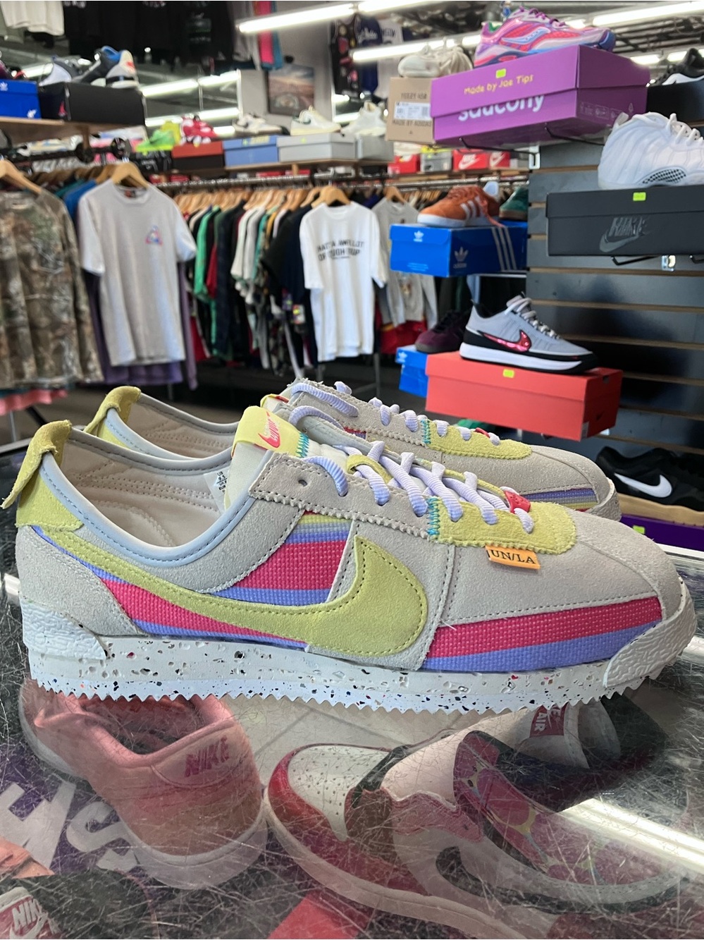 Nike Cortez Union Lemon Frost Size 9.5